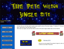 Tablet Screenshot of petewilson.net